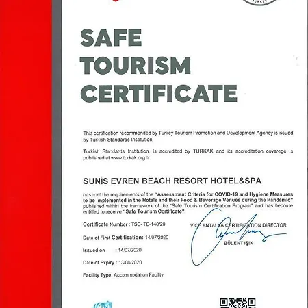 Hotel Sunis Evren &